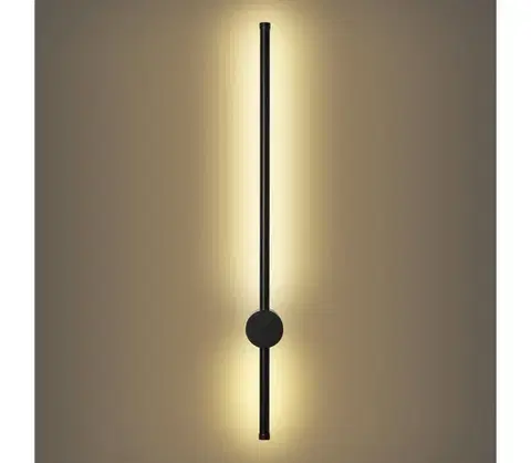 LED osvetlenie BRILAGI - LED vonkajšie nástenné svietidlo AURA LED/12W/230V 3000K IP54 čierne BRI259