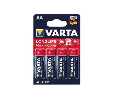 Predlžovacie káble Varta 4706101404 - 4 ks Alkalická batéria LONGLIFE AA 1,5V 4706101404