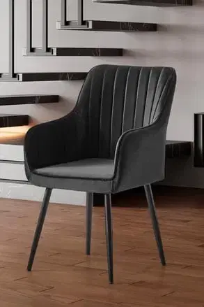 Jedálenské zostavy Stolička Nova - Anthracite, Black