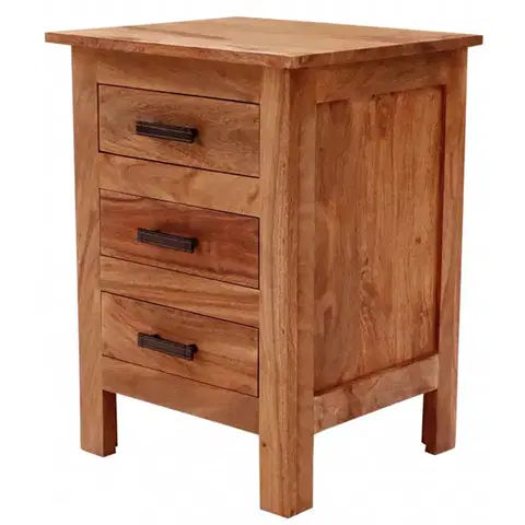 Nočné stolíky Nočný stolík 45x60x40 Rami indický masív palisander
