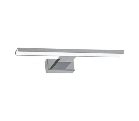 Kúpeľňové zrkadlá  Kúpeľňové nástenné LED svietidlo SHINE, 7 W, 230 V, 30 cm, IP44, lesklý chróm ML028
