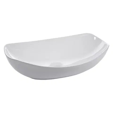 Umývadlá KERRA - Umývadlo na dosku KR-901 (biele) 5907548117502