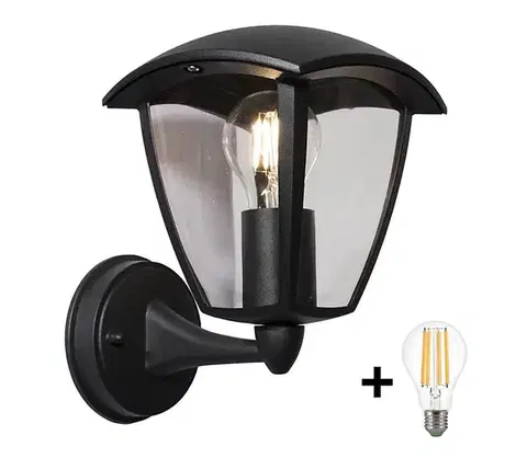 Svietidlá BRILAGI -  LED Vonkajšie nástenné svietidlo LUNA 1xE27/60W/230V IP44 GD-LUNAWU-00