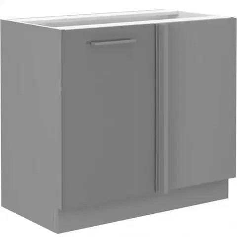 Kuchynské skrinky stojace Kuchynská skrinka Grey 105ND 1F BB