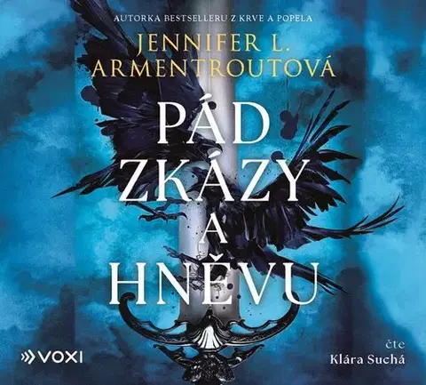 Sci-fi a fantasy Voxi Pád zkázy a hněvu - audiokniha na CD