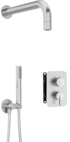 Kúpeľňové batérie DEANTE DEANTE - Therm - Sprchový set pod omietku, s termostatickou BOX BXYZFQSM