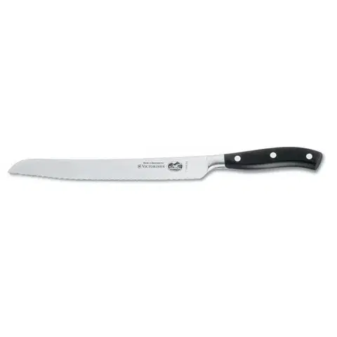 Kuchynské nože VICTORINOX Zúbkovaný nôž na chlieb a pečivo VICTORINOX celokovaný 23 cm 7.7433.23