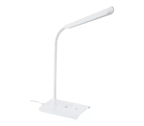 Lampy Eglo 55123 - LED Stmievateľná stolná lampa s nabíjaním LED/5,5W/230V biela 55123