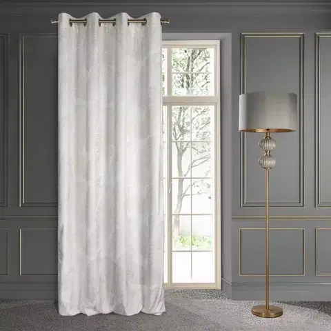 Závesy do spálne Záves LUNA2A 140x250 na priechodkách  399042 EUROFIRANY