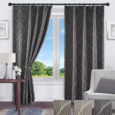 Závesy do spálne Záves na páske CELINA HM24399/135x250/sivý