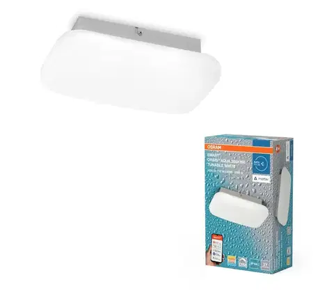 Svietidlá Osram-LED Stlmiteľné kúpeľňové stropné svietidlo SMART+ AQUA LED/12W/230V IP44 Wi-Fi 4099854473524