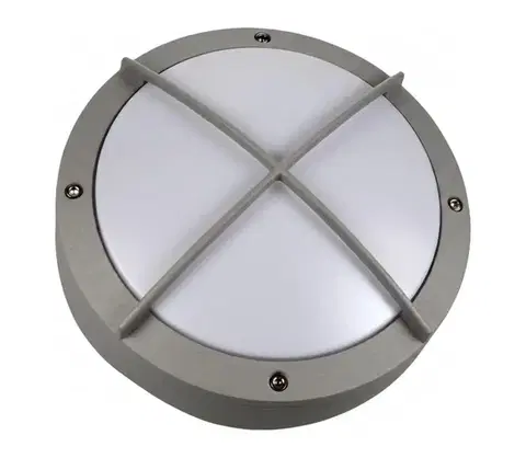 Svietidlá  LED vonkajšie nástenné svietidlo FRODA LED/12W/230V IP54 sivé SKU009579