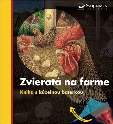Príroda Zvieratá na farme - Kniha s kúzelnou baterkou