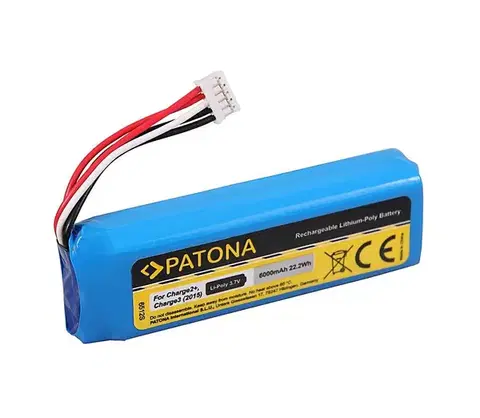 Predlžovacie káble PATONA - Batéria JBL Charge 2+ 6000mAh 3,7V Li-Pol PT6512