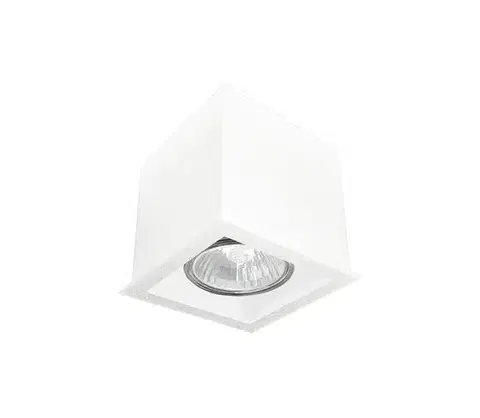 Svietidlá - Brosline 1079 - Bodové svietidlo CAGE 1xGU10/10W/230V biela 1079