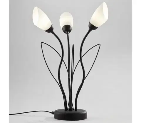 Lampy Jupiter 2065 - Stolová lampa GLORIOSA 3xG9/14W/230V čierna 2060