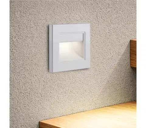 Svietidlá BRILAGI - LED schodiskové svietidlo STEP LIGHT LED/1,5W/230V IP44 biele BRI835