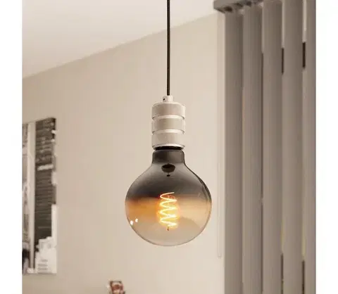Svietidlá Eglo 43802 - Luster na lanku YORTH 1xE27/40W/230V chróm 43802