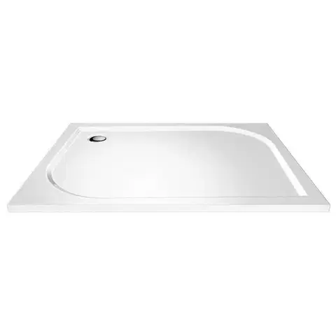 Sprchové vaničky Mereo Obdĺžniková sprchová vanička 110 x 80 x 3 cm, bez nožičiek, liaty mramor CV82M