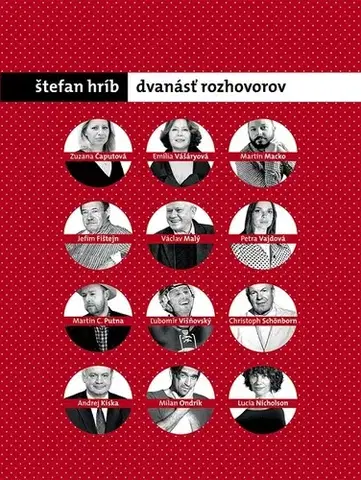 Eseje, úvahy, štúdie Dvanásť rozhovorov - Štefan Hríb