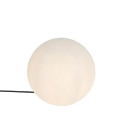 Vonkajšie stojanové svietidlá Moderné vonkajšie svietidlo biele 35 cm IP65 - Nura