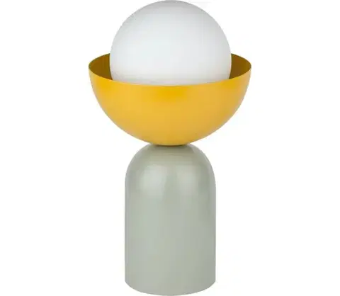 Lampy Osram - Stolná lampa DECOR BOWL 1xE14/25W/230V zelená/žltá 4058075847040