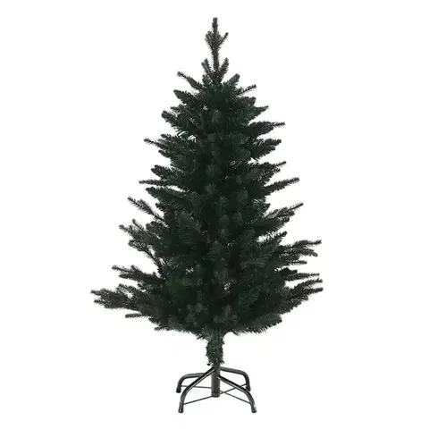 Vianočné stromčeky KONDELA Christmas Typ 8 vianočný stromček 108 cm zelená