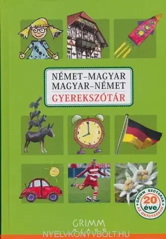 Pre deti a mládež - ostatné Német-magyar, magyar-német gyerekszótár