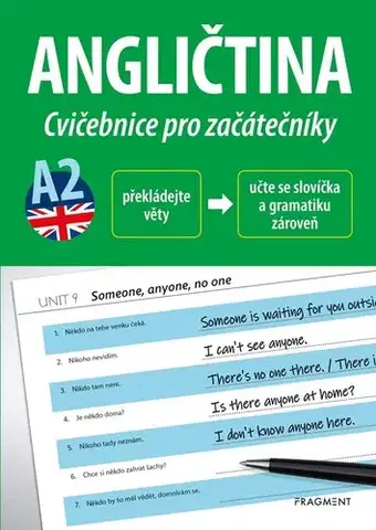 Učebnice a príručky Angličtina - cvičebnice pro začátečníky A2 - Magdalena Filak,Martina Valentová