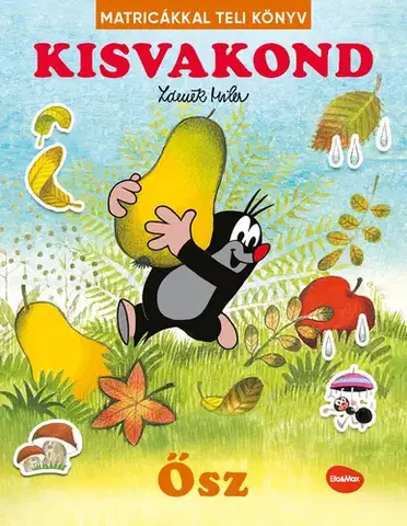 Nalepovačky, vystrihovačky, skladačky KISVAKOND & ÖSZ - Matricákkal teli könyv - Alena Viltová,Ema Potužníková,Zdeněk Miller