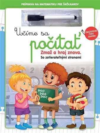 Príprava do školy, pracovné zošity Zmaž a hraj znova: Učíme sa počítať