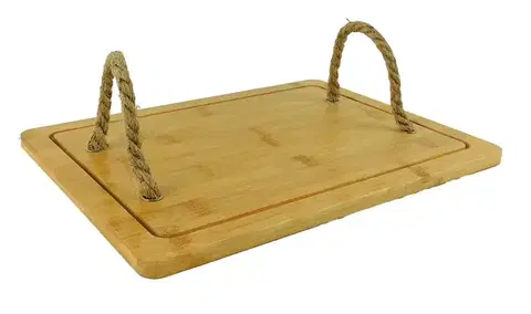 Lopáre a dosky na krájanie MAKRO - Doska 33x24x1cm, bambus