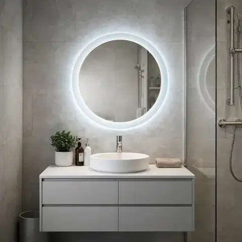 Kúpeľňové zrkadlá Zrkadlo LED FI 60