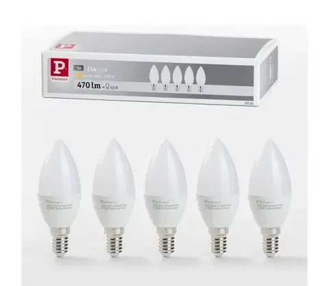 Žiarovky SADA 5x LED Žiarovka E14/5,5W/230V 2700K - Paulmann 28782 28782