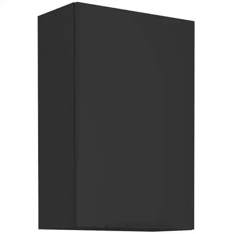 Kuchynské skrinky visiace Kuchynská skrinka Siena čierna mat 60g-90 1f