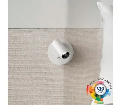 Svietidlá Ideal Lux - LED stmievateľné nástenné bodové svietidlo ELF LED/3W/230V CRI 95, biela 347479