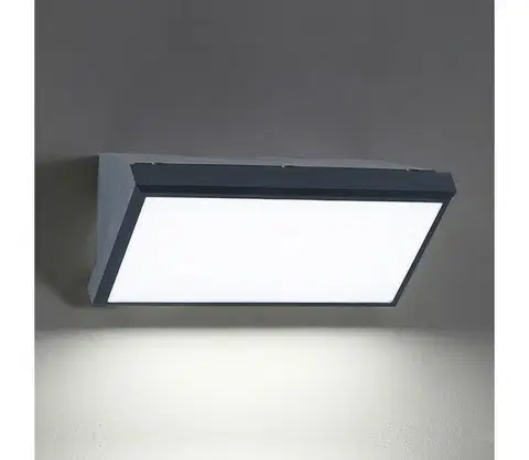 Svietidlá BRILAGI - LED Vonkajšie nástenné svietidlo TRIANGLE LED/20W/230V antracit IP65 BRI065