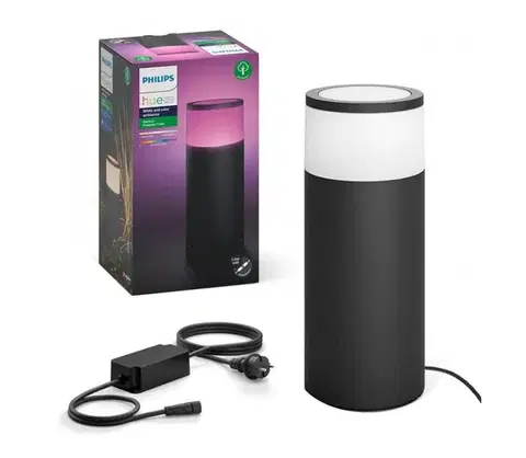 LED osvetlenie Philips - LED RGB stmievateľné vonkajšie svietidlo Hue CALLA LED/8W/230V IP65 P2468+P4997