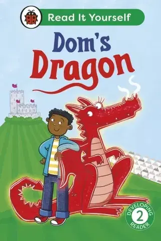 Príprava do školy, pracovné zošity Dom's Dragon: Read It Yourself - Level 2 Developing Reader - Ladybird