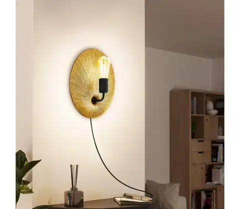 Svietidlá Eglo 98379 - Nástenné svietidlo GASCUERIA 1xE27/60W/230V 98379
