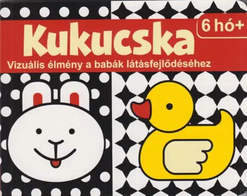 Leporelá, krabičky, puzzle knihy Kukucska - Vizuális élmény a babák látásfejlődéséhez