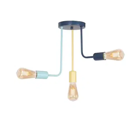 Svietidlá  Detský prisadený luster CANDELA 3xE27/60W/230V 7675