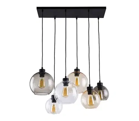 Svietidlá  2164 - Luster na lanku CUBUS 6xE27/60W/230V 2164
