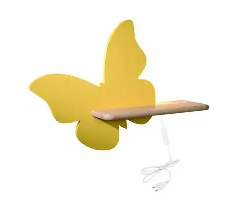 Osvetlenie Detská lampička BUTTERFLY LED Candellux