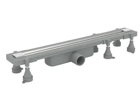 Vane Omp Tea - SUMISURA podlahový žľab s roštom z nerezové oceli, L-450-1230, DN50 983.401.8