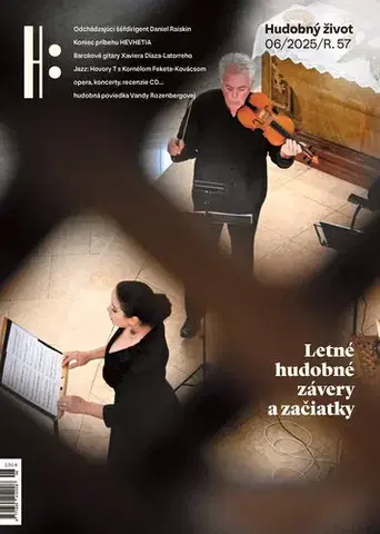 Časopisy Hudobný život 6/2025