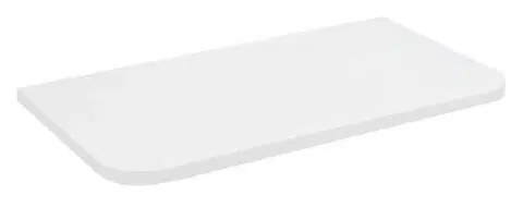 Kúpeľňový nábytok SAPHO - ZORBA Rockstone doska 41x22,5cm, biela mat LT113-0101