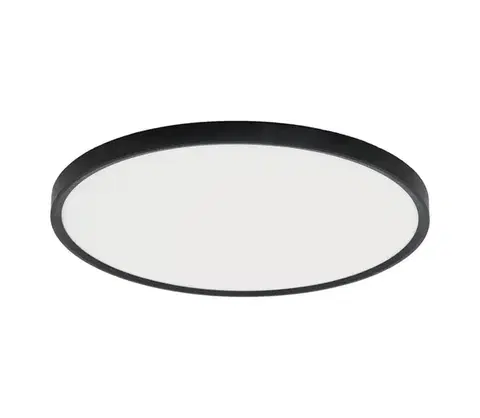 Svietidlá Fulgur s-43057 - LED stropné svietidlo NOMY 40W/230V CCT UGR IP40, priemer 50 cm, čierne + s diaľkovým ovládaním s-43057