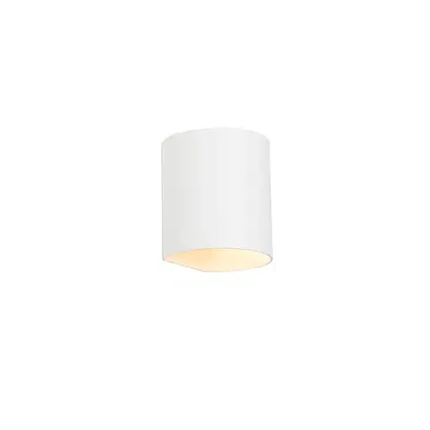 Nástenné osvetlenie Moderná nástenná lampa biela - Sabbio
