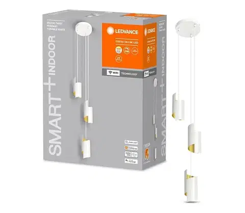 Svietidlá Ledvance - LED Stmievateľný luster na lanku SMART+ DECOR 3xLED/8W/230V biela Wi-Fi 4058075757448